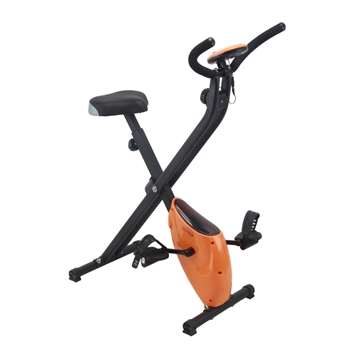 五金优选 健身车（橘色）家用动感单车室内锻炼减肥健身器材