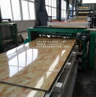 仿大理石板生产线 PVC大理石板材生产设备